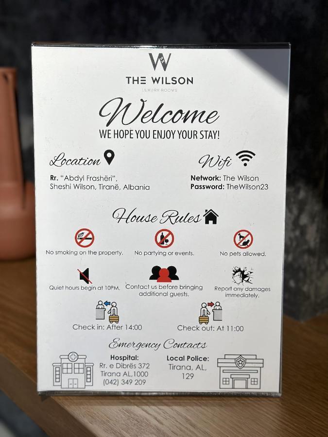 The Wilson Tirana Hotel Kültér fotó